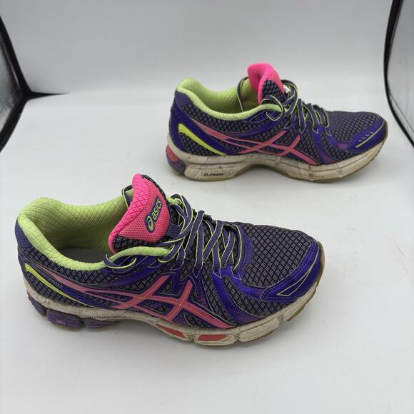 Asics Sneakers Womens Size 7 Gel Exalt Run Walk Speva Duomax Purple Pink‎ T379Q - Picture 8 of 10